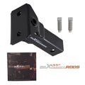 2" Receiver Tractor Adapter for 3-Point Hitch Sub-Compact Steel Black