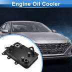 Engine Oil Cooler for Hyundai Sonata, Palisade (No. 256201U500)
