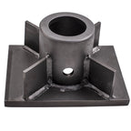 Underbed Flatbed Hitch for Trucks (Universal, 6" Wide x 8" Long)