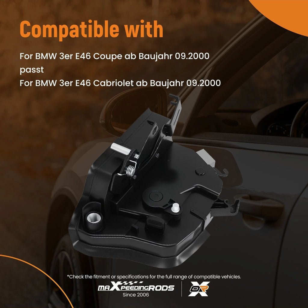 Front Driver Side Door Lock Actuator Motor for BMW E46 325Ci 330Ci M3 (2001–2006)