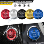 Alloy Engine Start Stop Push Button Cover for Infiniti Q50 QX50 2017–2022