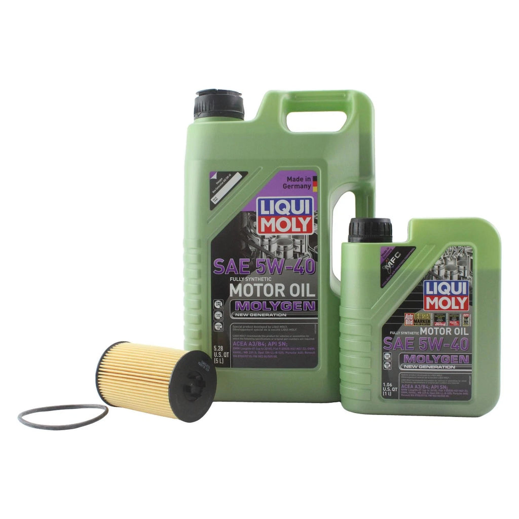 6L Liqui Moly Molygen 5W-40 Engine Oil Change Kit for Golf R (2015–2021)