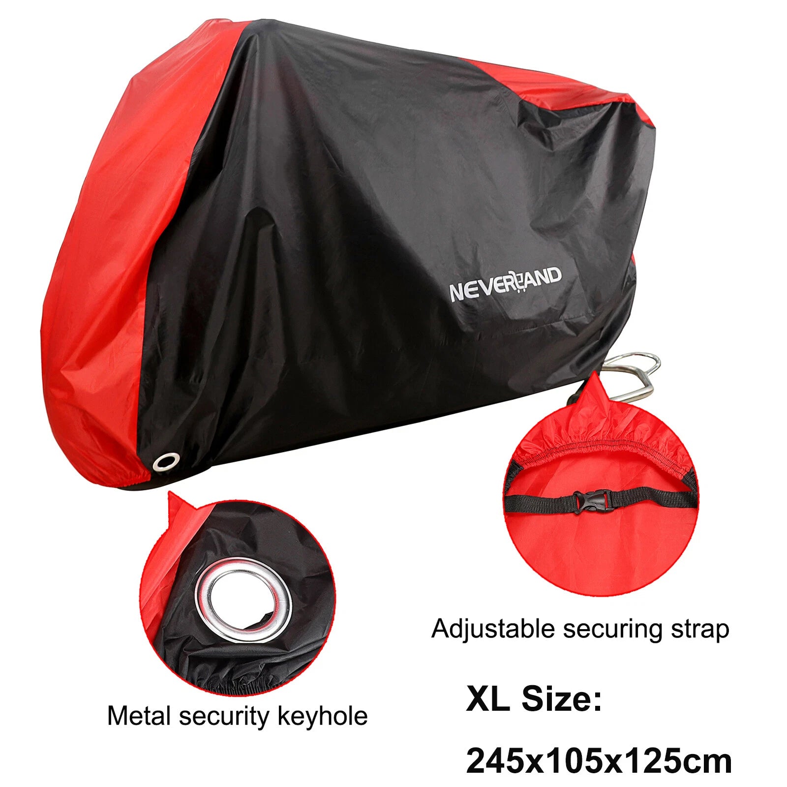 XL Waterproof Cover for Yamaha YZF R1 R1M R1S 1000 600R (2015–2023)