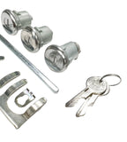 Door and Trunk Lock Set with GM Keys for 1965–1968 Chevy Impala