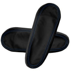 Seat Armrest Cover for Hummer H2 (2003–2006) - Leather Synthetic, Blue Stitch
