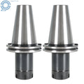 Set of 2 Collet Chucks for CAT50 ER32 (4" Gage Length)