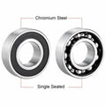 1 PC 6205RS Rubber Sealed Ball Bearing for