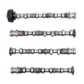 4Pcs Engine Camshaft for Dodge Chrysler Ram 3.6L (2011–2018) 5184377AG 5184378AG