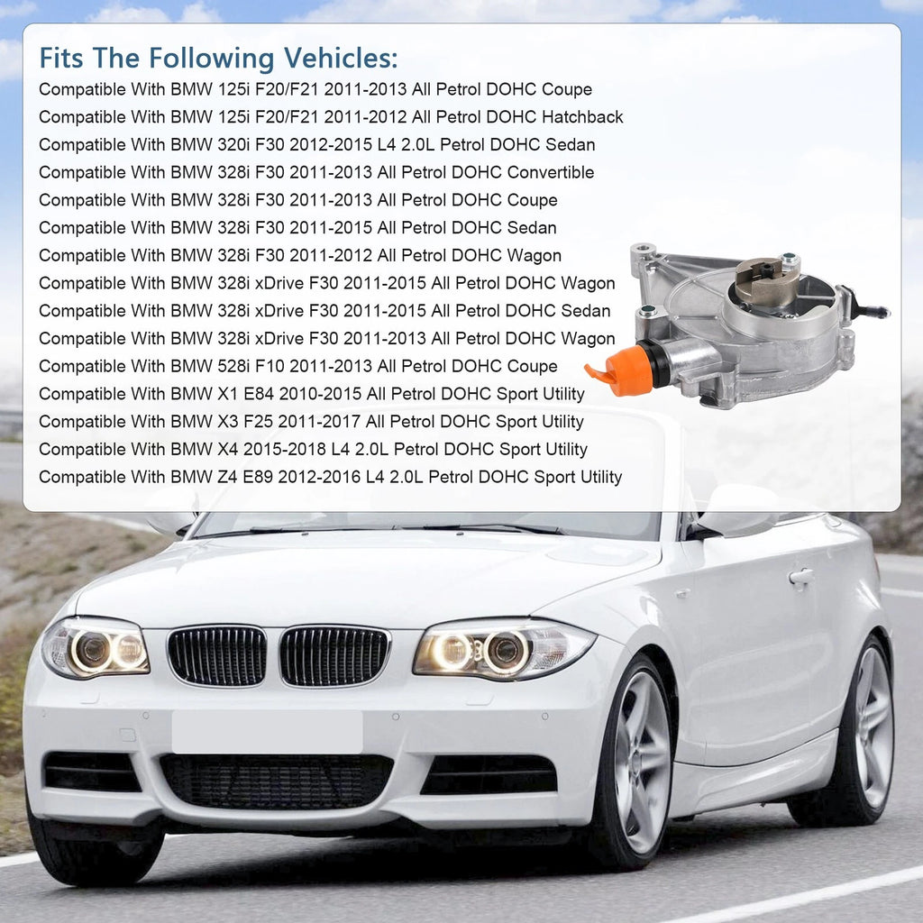 Vacuum Pump for BMW 320 328 528 X3 Z4 X1 (2006-2013)
