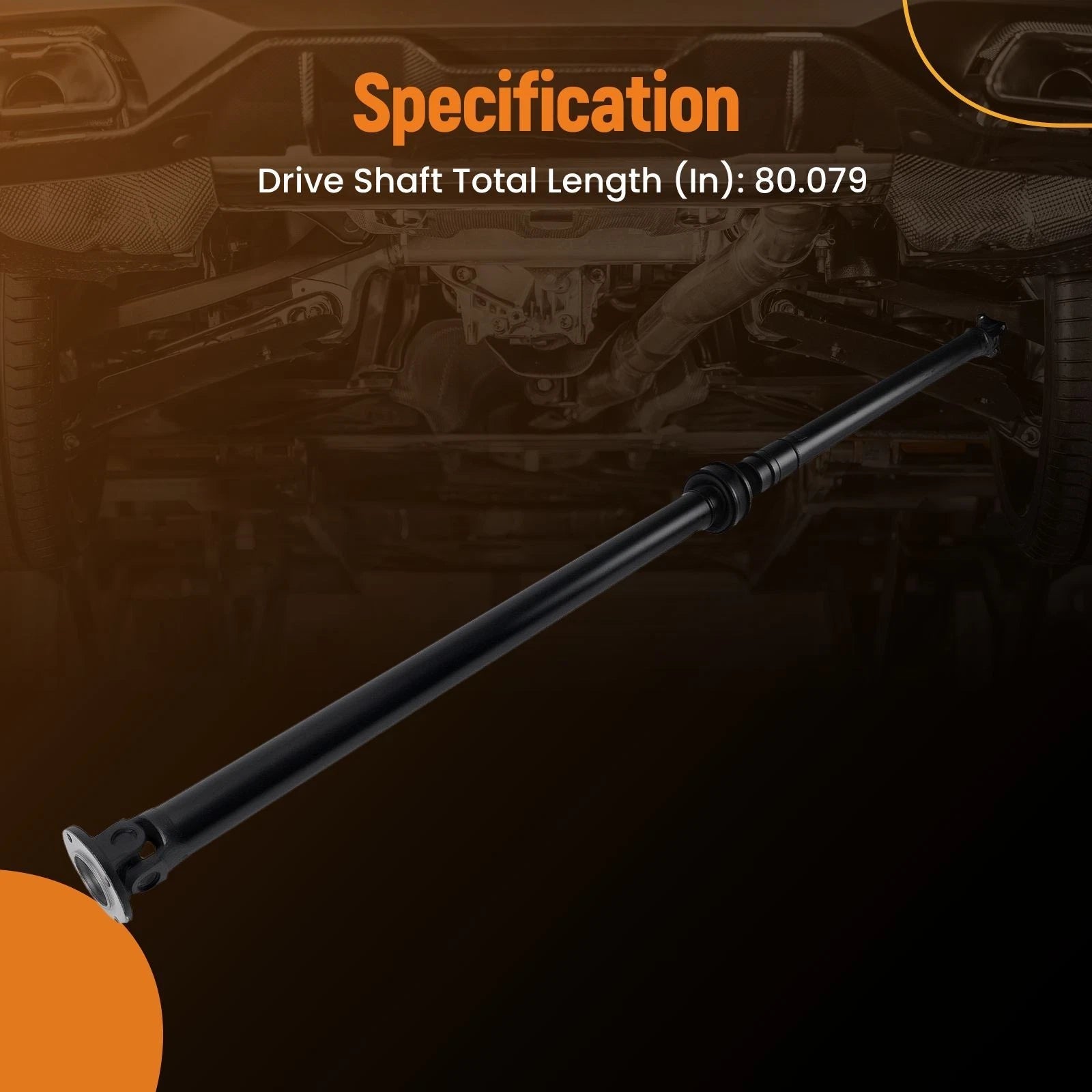 Rear Driveshaft Prop Shaft Assembly for Nissan Rogue (2008–2015) 946-236