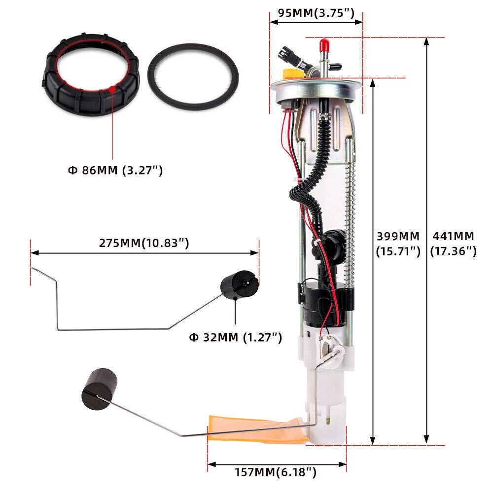 Fuel Pump Assembly for Polaris Ranger 500/700/800 (2009–Present)