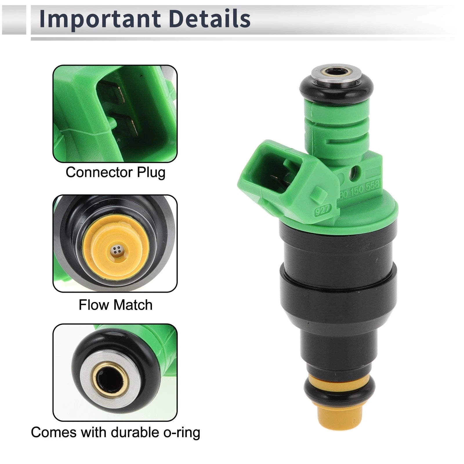 1Pc Fuel Injector No.0280150558 for Ford Lightning (1999–2004)