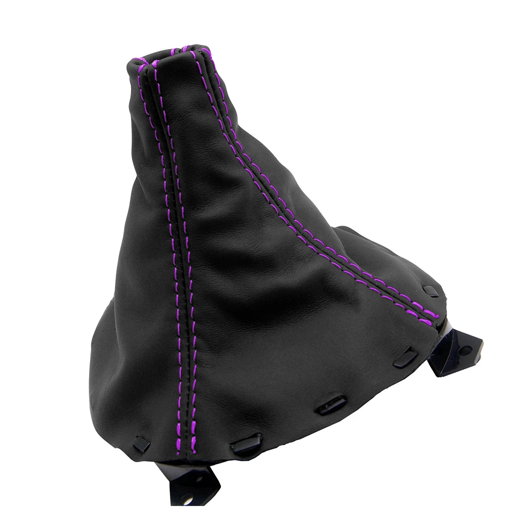 Manual Shift Boot for Mazda Miata RX7 (1993–2002) Black Purple Stitch