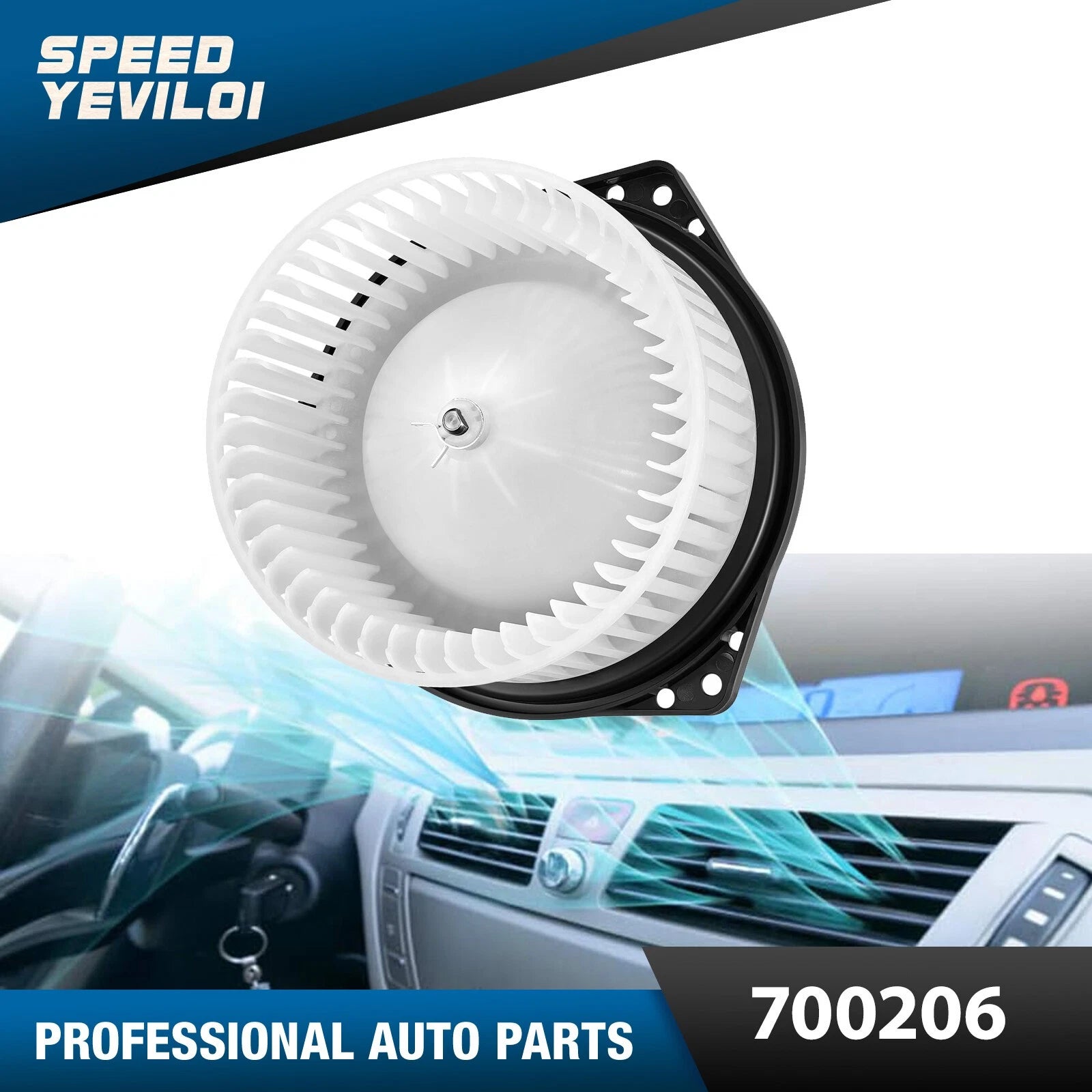 Front Heater A/C Blower Motor w/ Fan Cage for Subaru Impreza (2008–2011)