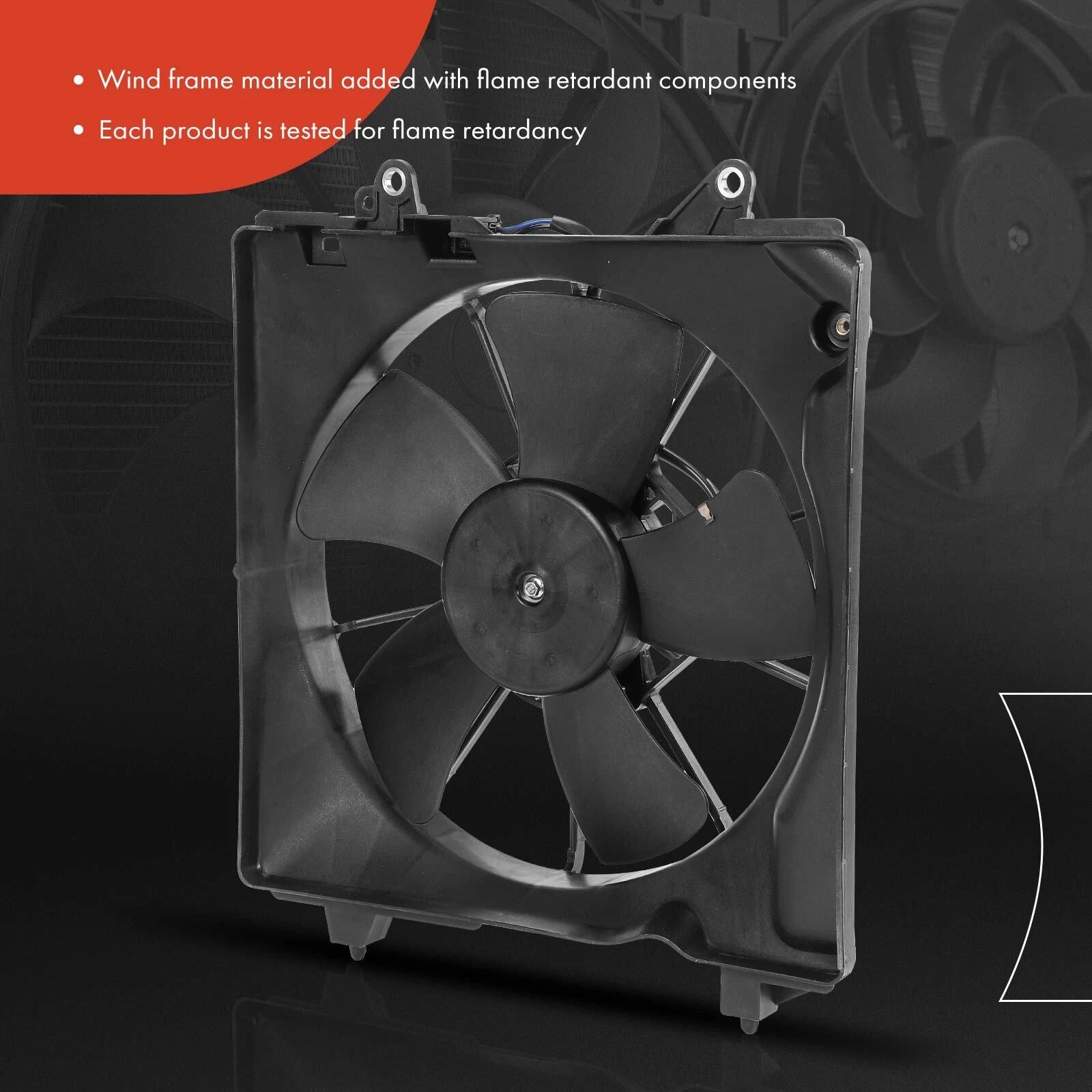 Cooling Fan Assembly with Shroud for Honda HR-V (2016–2022)
