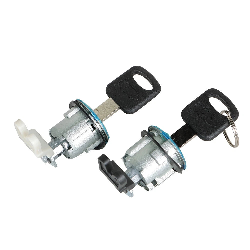Set of 2 Door Lock Cylinders & Keys for Ford Econoline F150 F250 (1992–2010)
