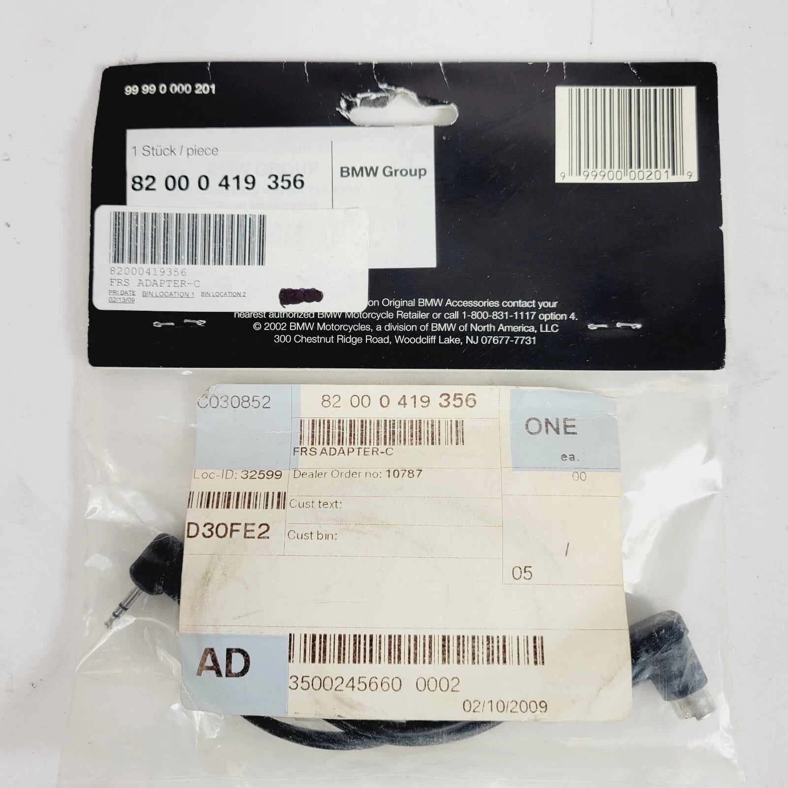 FRS Cable Adapter for BMW Motorcycle (C 82000419356)