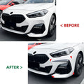 Front Side Fin Canards Splitter for BMW 2-Series F44 M-Sport (2020–2024)