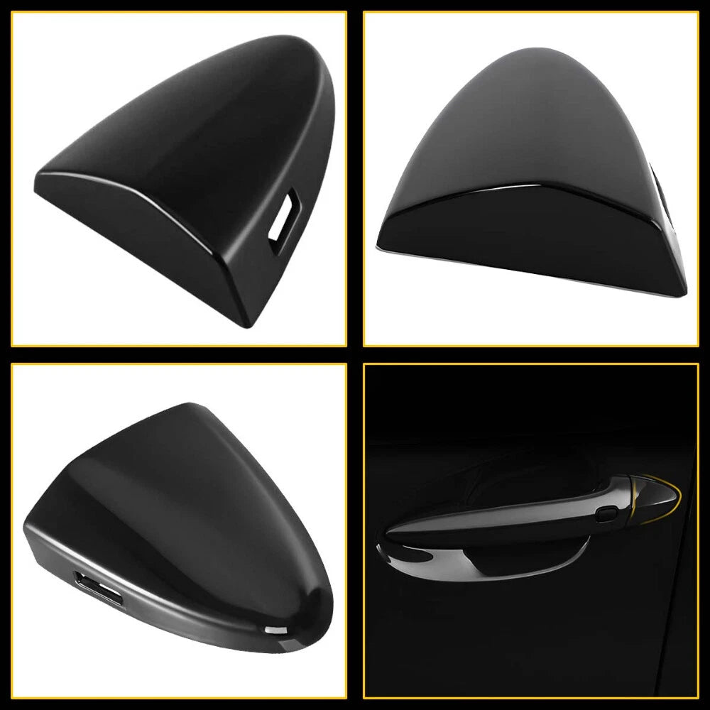 Door Lock Key Cover Trim Cap for Lexus IS250 IS350 (2006–2013) Black