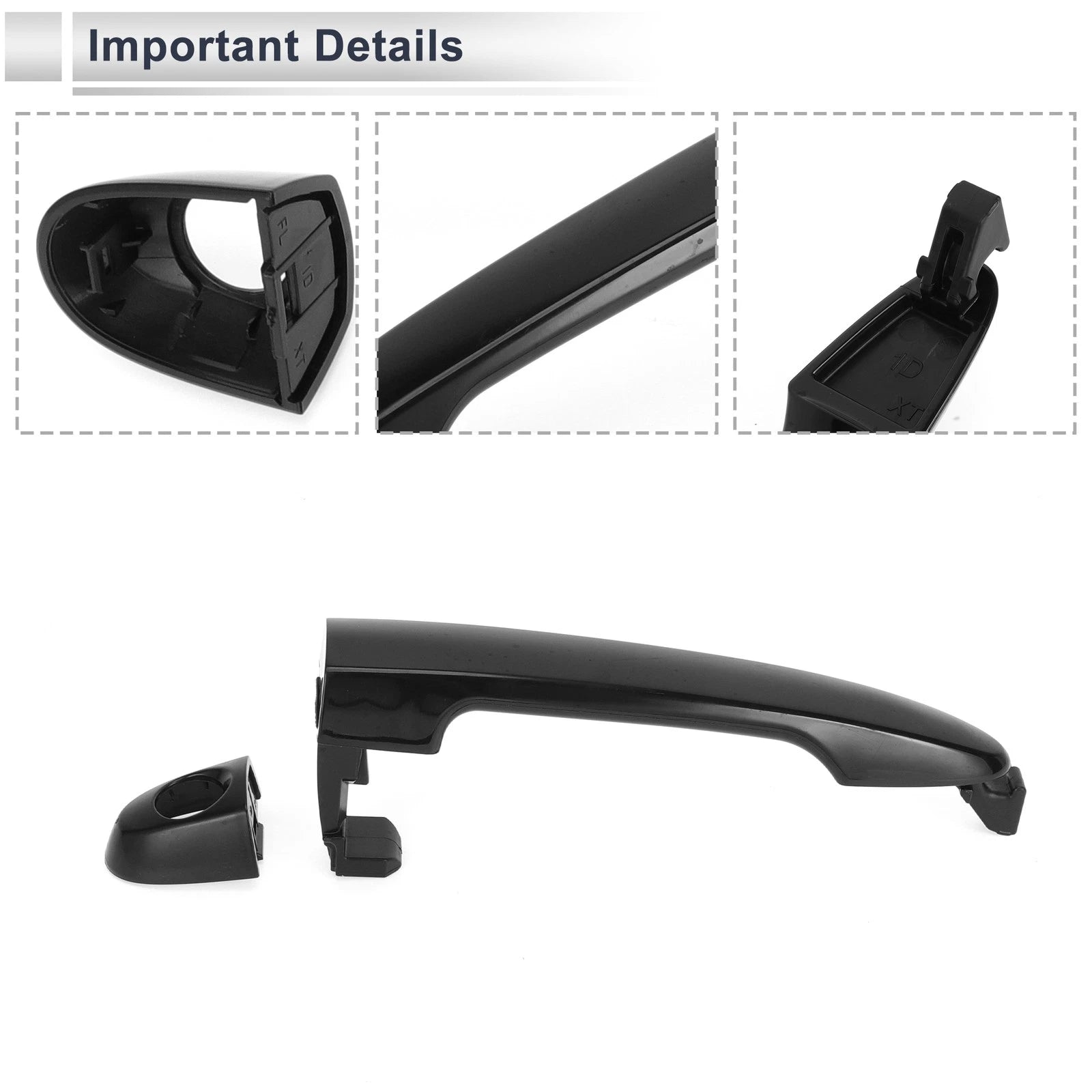 Front Left Door Handle for Kia Rondo (2007–2011) No. 826501D000