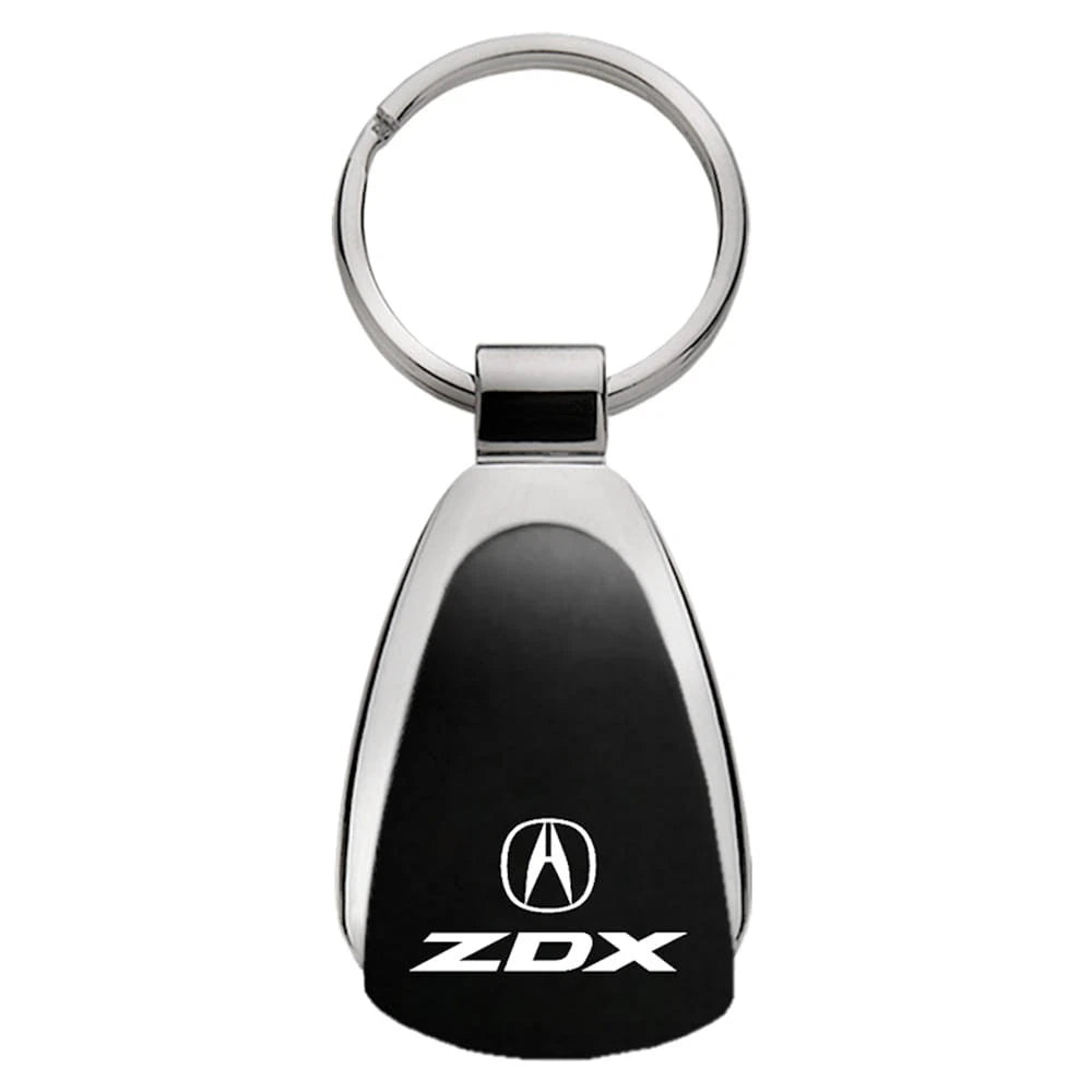 Black Teardrop Keychain KCK.ZDX - Officially Licensed for Acura ZDX