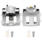Pair Front Brake Calipers for Jeep Wrangler 90-06, Wagoneer 90 (2.4L, 4.2L, 4.0L)