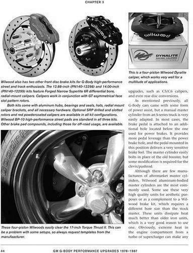 Performance Upgrades Manual Guide for G-Body Vehicles (1982-1988)
