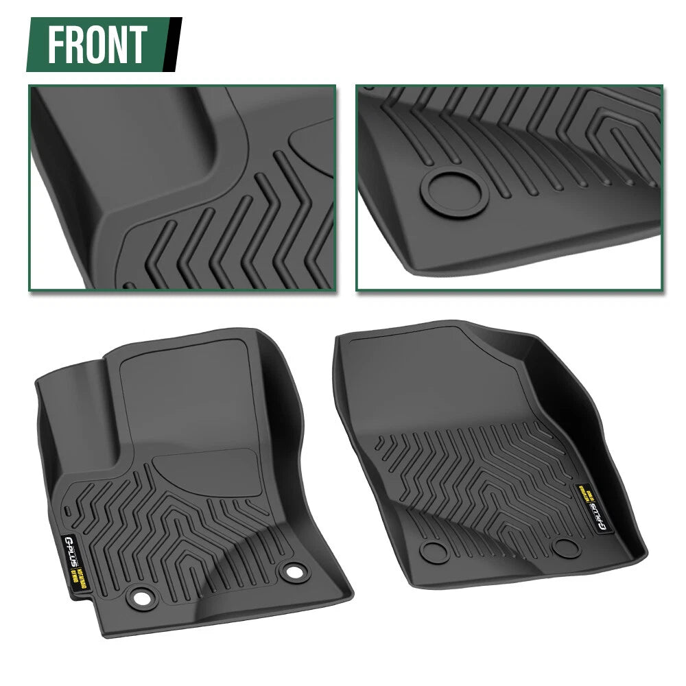 Set of 4 All Weather TPE Floor Mats for Toyota Corolla (2014–2019)
