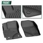 Set of 4 All Weather TPE Floor Mats for Toyota Corolla (2014–2019)
