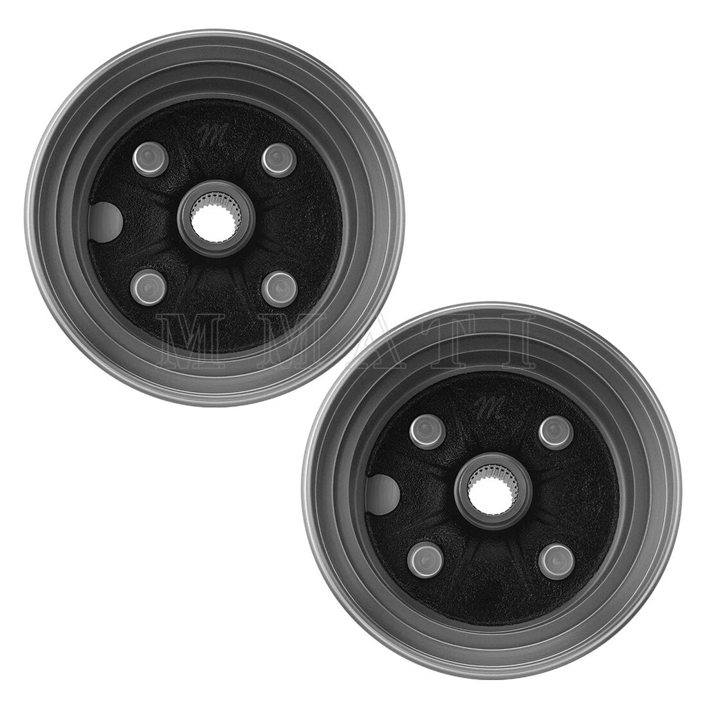 2X Rear Brake Drum for Yamaha Timberwolf 250 2x4 YFB250 (1994–1998)