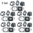 5X Carburetor Diaphragm Kit for Kawasaki TG20 TG24 TG25 TG33 TD24 TD25 TD33