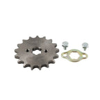 17mm 17T Front Sprocket for 110CC 125CC ATV Pit Dirt Quad Bike