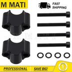 30mm Handlebar Risers for Honda Yamaha ATV Dirt Bike (7/8" Bar Clamp)