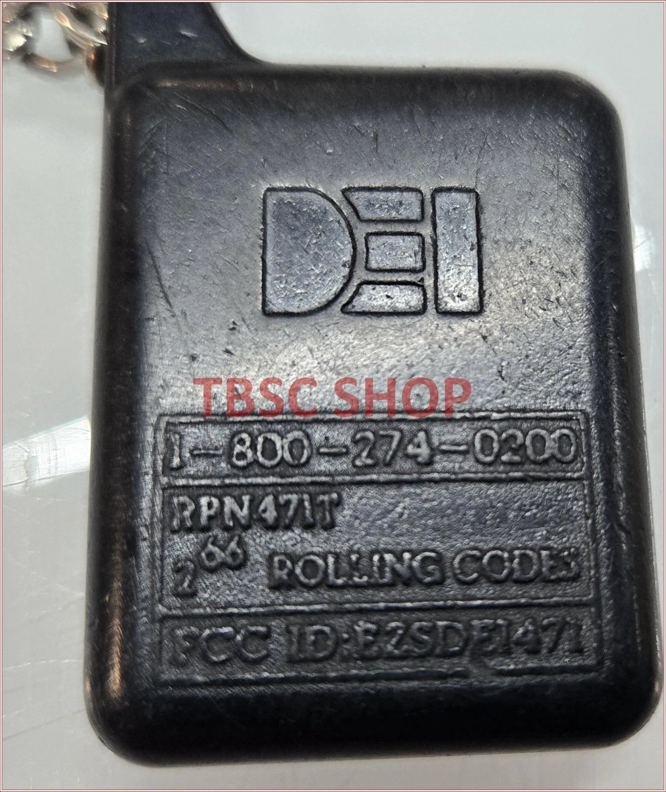 2X DEI Remote Key Fob Transmitter for (EZSDEI471, RPN471T)