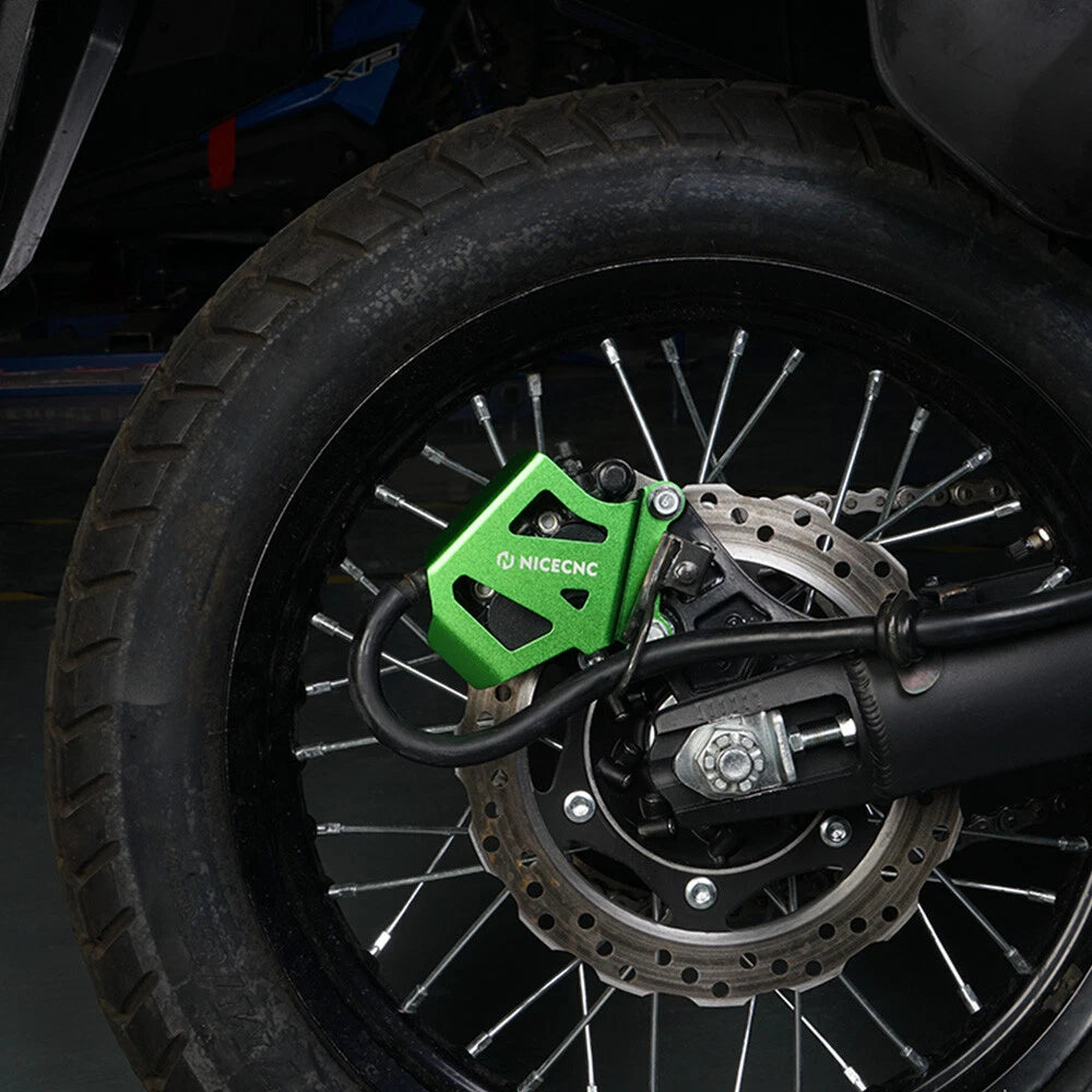 NICECNC Rear Brake Caliper Guard Protector for Kawasaki KLR650 (2008–2024)