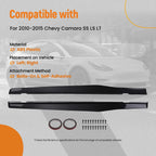 Black Side Skirts Extension for Chevy Camaro SS LS LT (2010–2015)
