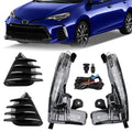 LED DRL Fog Light Kit for Toyota Corolla (2017–2019)
