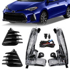 LED DRL Fog Light Kit for Toyota Corolla (2017–2019)