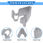 20 Pcs B-Pillar Trim Panel Clip for Volkswagen Beetle (1998–2019) Silver Tone