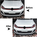Front Bumper Splitter Spoiler Lip for Volkswagen Golf MK7 R R Line (2013–2016)