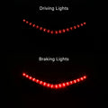 LED Rear Fender Tip Run Brake Accent Light for Honda GL 1800 (2012–2017) F6B (2013–2016)