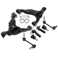 8x Front Lower Control Arm Sway Bar Link Tie Rod for Toyota Tacoma (2005–2014)