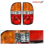 Set of 2 Tail Light Assembly for Toyota Tacoma (2001–2004)