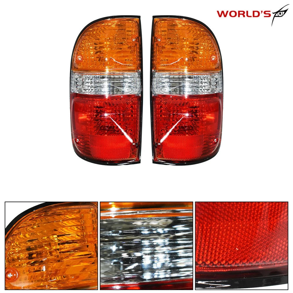 Set of 2 Tail Light Assembly for Toyota Tacoma (2001–2004)