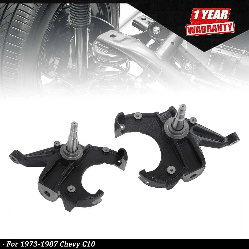 2.5" Drop Spindle Lowering Kit for Chevy C10 (1973–1987)