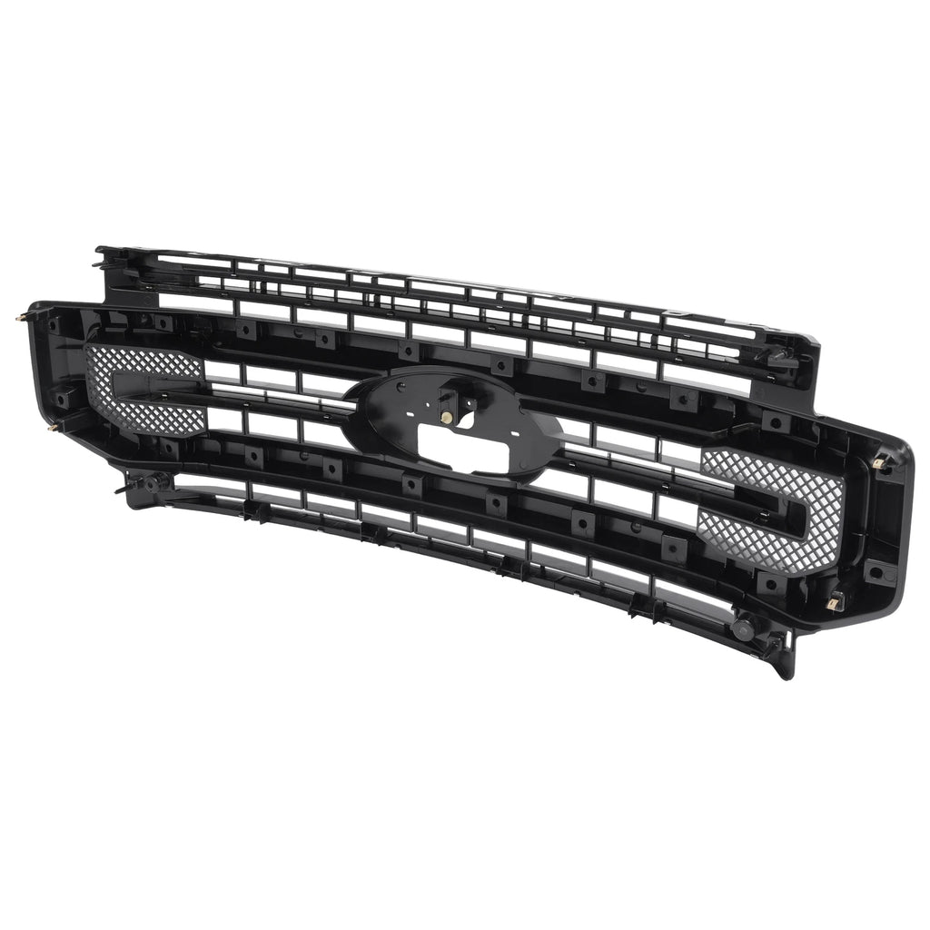 Grille Assembly for Ford F250 F350 Super Duty (2020–2022) Silver & Black