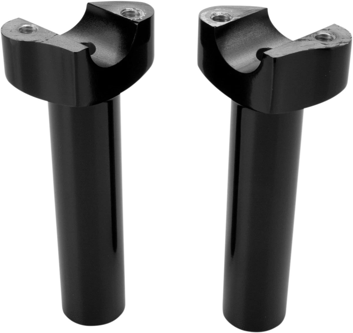 5.5" Straight Handlebar Risers for Drag Specialties (Black)