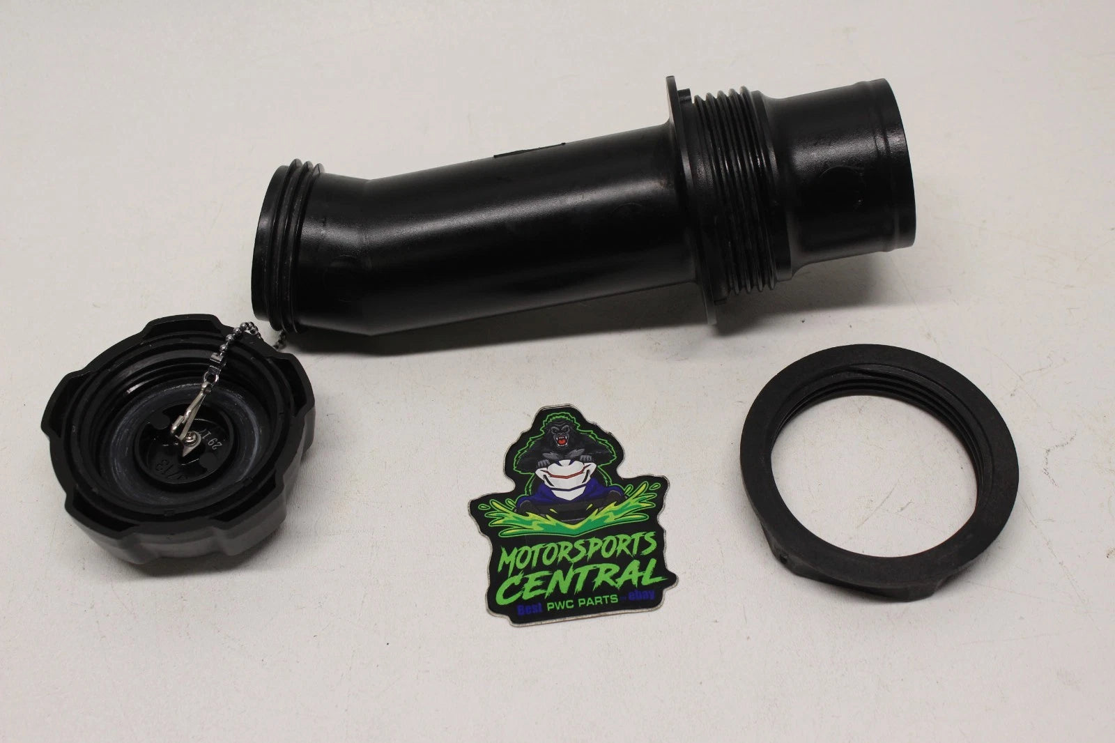 Gas Fuel Filler Neck Tube Cap for Kawasaki Ultra 250X LX 260X 260LX 300X 300LX (2007–2021)
