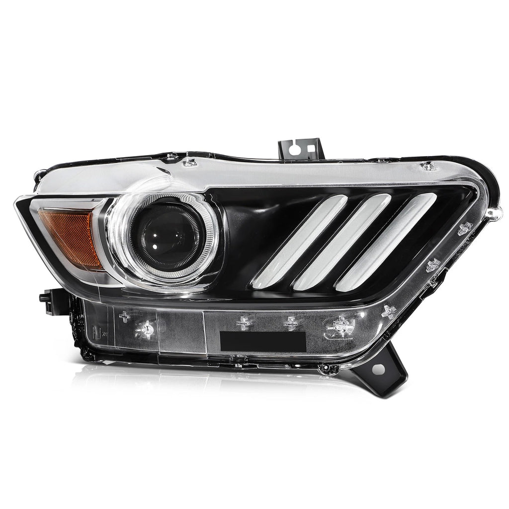 Clear Lens Headlight Assembly for Ford Mustang (2015–2017)