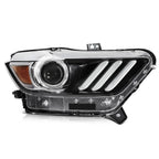 Clear Lens Headlight Assembly for Ford Mustang (2015–2017)